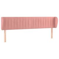 cabecero de terciopelo rosa 183x23x7888 cm vidaxl