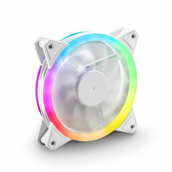 Refrigeración aire Sharkoon 120 mm Shark Blades PWM RGB blanco silencioso