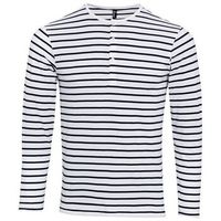 premier camiseta manga larga long john para hombre