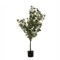 rosal artificial blanco 160cm r naturing monde