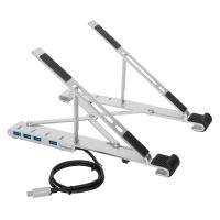 targus soporte para portatil con concentrador usb-a hasta 156