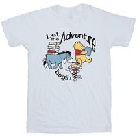 dessins animes camiseta let the adventure begin para nina