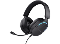 auriculares gaming - trust gxt 490 fayzo microfono integrado iluminacion rgb para pcps4ps5 negro