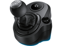 palanca de cambios - logitech g driving force shifter para volantes g29 g920 y g923 marcha atras a presion 6 velocidades negro
