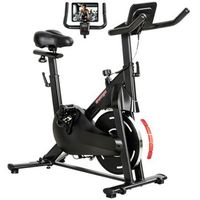 bicicleta estatica rolipo bicicleta estatica para casa con resistencia magnetica silenciosa pantalla lcd asiento y manillar ajustables diseno compacto