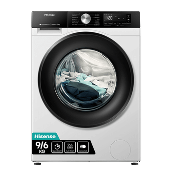 LAVADORA SECADORA HISENSE WD3S9043BW3 9/6 KG 1400 RPM A BLANCO