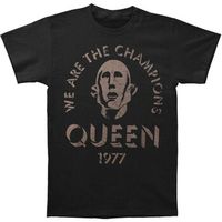 queen camiseta manga larga we are the champions para mujer