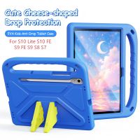 duxducis funda eva a prueba de golpes para ninos para samsung galaxy tab s11s10 lites9 fes8 11 pulgadas tab a9 87 a11 plus cubierta con soporte anticaida