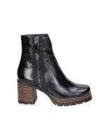 botines de piel con tacon dorking d9413 negros 39