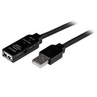 startech usb2aaext35m cable alargador usb 20 tipo a machohembra 35m negro