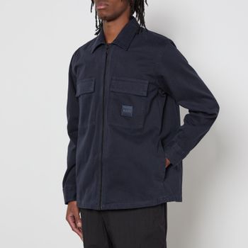 BOSS Orange Lovel Zip Thru Twill Overshirt - M
