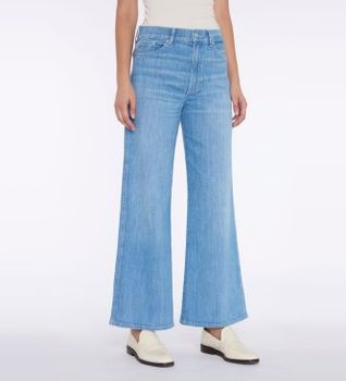 7 For All Mankind para mujer. 7U667R51HON Jeans Lotta Croped azul (30), Casual, Algodón
