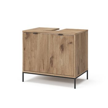 Mueble Lavabo  Eliza 70 X 63 Cm Con 2 Puertas Vicco