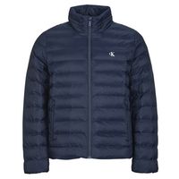 calvin klein jeans abrigo de plumas ls nylon lt wt hooded fz puffer para hombre