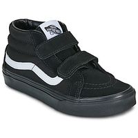 vans zapatillas altas uy sk8-mid reissue v canvas suede blkblk para nina
