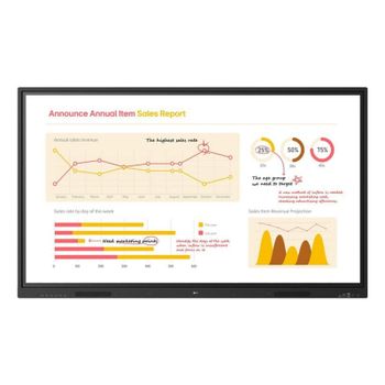 Pizarra Interactiva LG 65TR3BQ-B 65