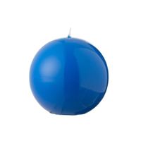 vela esferica de 50 horas azul 15 cm de diametro