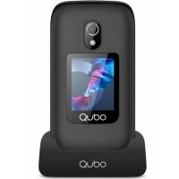qubo p-221bkc 4g 28 dual sim boton sos negro
