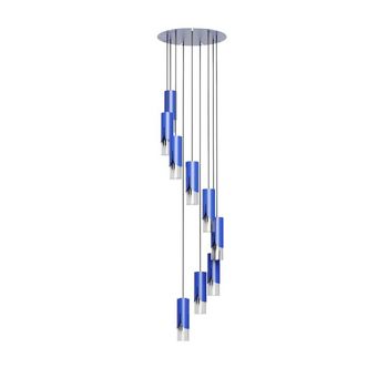 Lámpara colgante bisel (9 luces)