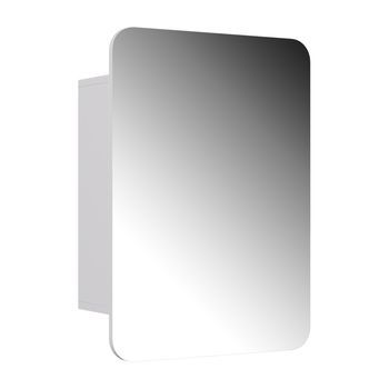 Armario Con Espejo Para Baño Zino 70 X 50 Cm Con Estantes Vicco