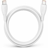 cable usb 20 tipo-c vention macho a macho 100w 1m blanco