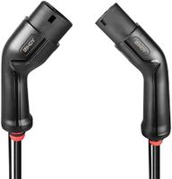 lindy 30112 cable de carga para vehiculo electrico negro type 2 tipo 1 3 5 m