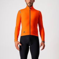 castelli tutto nano ros jersey - xxl - fiery red