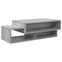 mesa de cafe  mesa de centro gris sonoma 105 x 50 x 325 cm