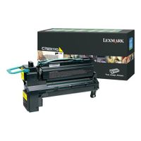 lexmark c792x1yg original yellow high capacity return program toner cartridge