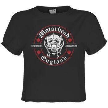 Amplified Clothing Camiseta manga larga St Valentines Day Massacre para mujer
