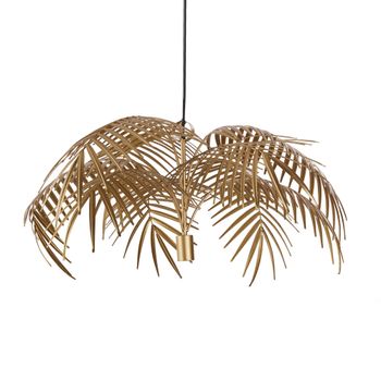 Lámpara de techo de zinc dorado Ø83 cm