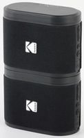 kodak soundbrix - altavoz bluetooth portatil doble apilamiento magnetico y conecta hasta 100 altavoces inalambricos potente sonido de graves de 5 w alcance de 50 m reproduccion de 5 horas altavoz