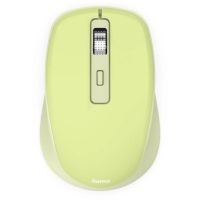 raton hama 00173041 inalambrico rf y bluetooth 1600 dpi verde 7 botones silencioso