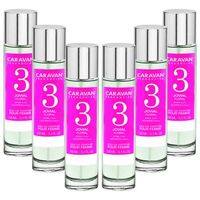 6x caravan perfume de mujer n3 - 150ml
