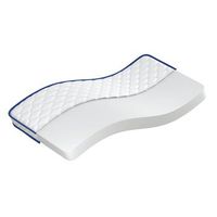 colchon de espuma viscoelastica blanca 90x190x17 cm suave vidaxl