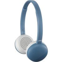 jvc ha-s20bt-a-e wireless bluetooth headphones - blue blue