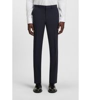hugo para hombre 50540306 pantalon hesten253x marino 46 casual fiesta lana clasico