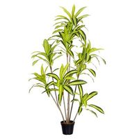 lolahome planta artificial dracena para interior y exterior 180 cm monty