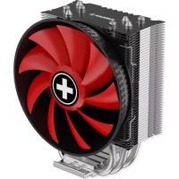 refrigeracion aire xilence socket am4 am5 lga 1200 120 mm xc049 rojo negro