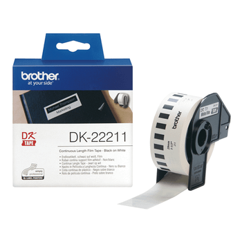 CINTA CONTINUADA PELICULA PLASTICA BLANCA 29X15.24 DK22211