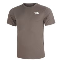 the north face 247 box nse camiseta de running hombres - gris