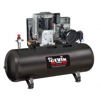 Compresor Trifásico 270 L Doble Etapa - 5,5 Hp Y Cabezal Alto Rendimiento - K30 - 727 L/min