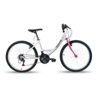 bicicleta mtb 24 first toplife blancarosa