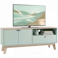 mueble tv zmh 36 pulgadas 120cm verde claro