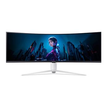 Predator Z, Z57A, Monitor gaming curvo MiniLED 57,1 pulgadas, DUHD 7680 x 2160, 120 Hz, 1000R, AMD FreeSync Premium, VESA DisplayHDR 1000, Blanco
