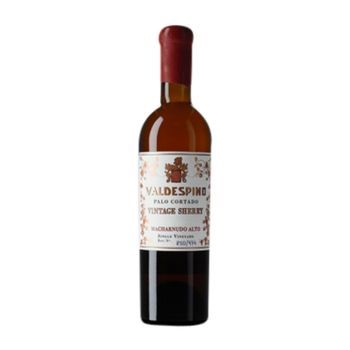 Valdespino Vino Generoso Palo Cortado Vintage Jerez-xérès-sherry Media Botella 37 Cl 17% Vol.