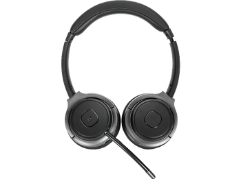Auriculares inalámbricos - Targus AEH104GL, Bluetooth, Universal, Altavoces duales de 30 mm, Negro