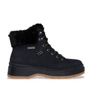 skechers para mujer 168087 botines park city negro 41 plano 1 a 3cm cremallera casual