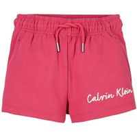 calvin klein jeans short nina script logo hwk shorts para nina