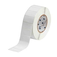 brady tht-17-408-3 etiqueta de papel reutilizable blanco 5080 x 2540 mm original